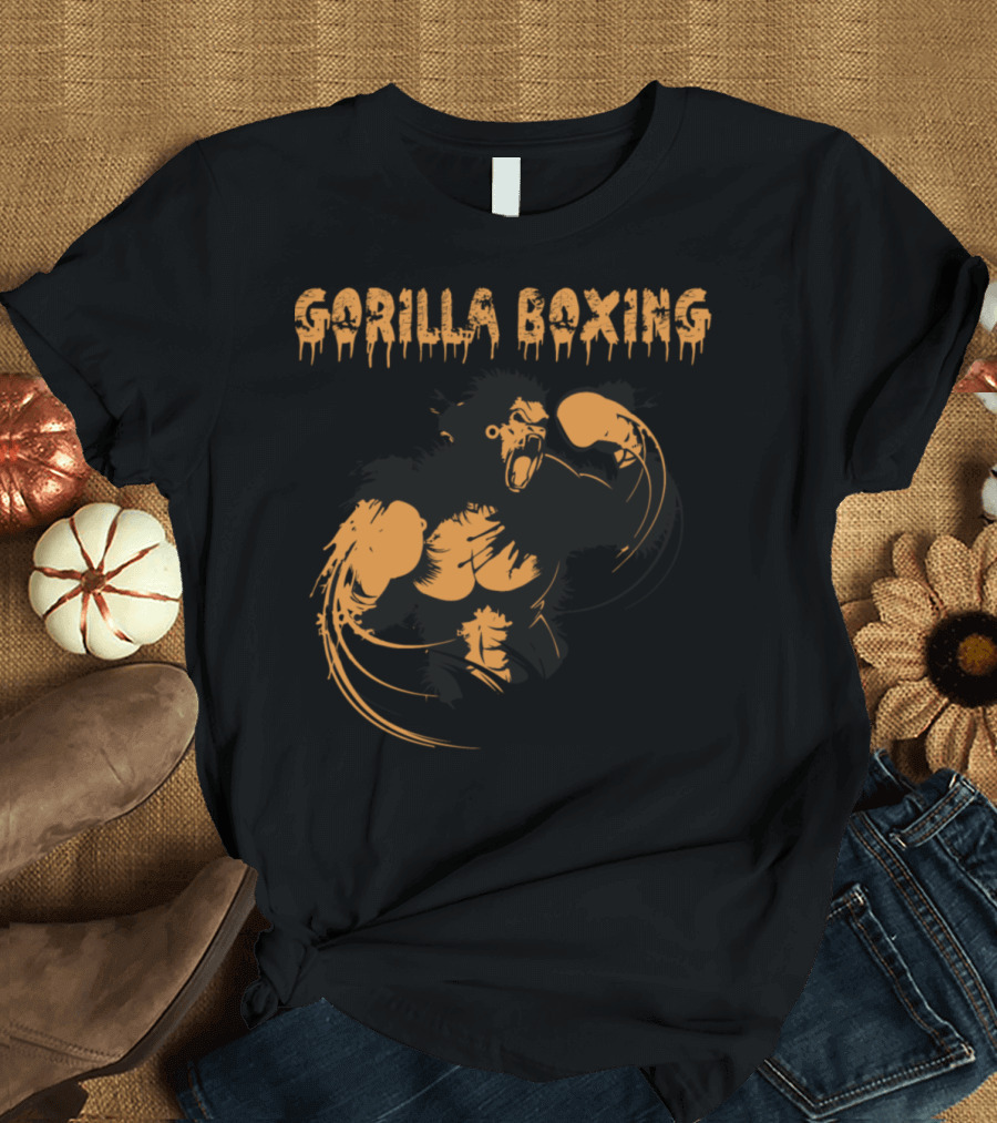 GORILLA BOXING FIERCE PRIMAL PUNCH T-Shirt