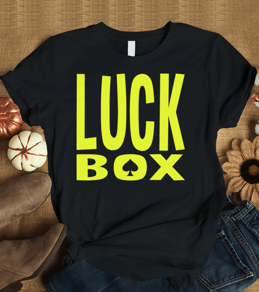 Trending Funny Luck Box Spade Dark T-Shirt