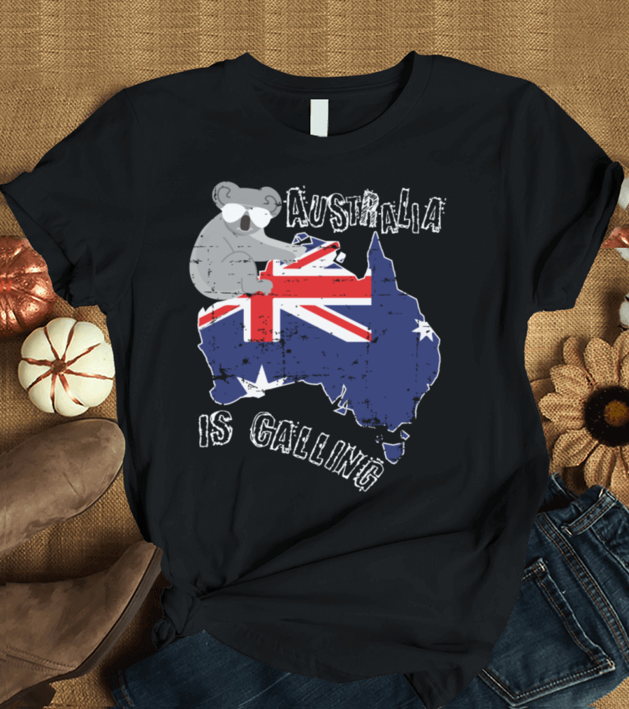 Australia Is Calling Koala Bear T-Shirt