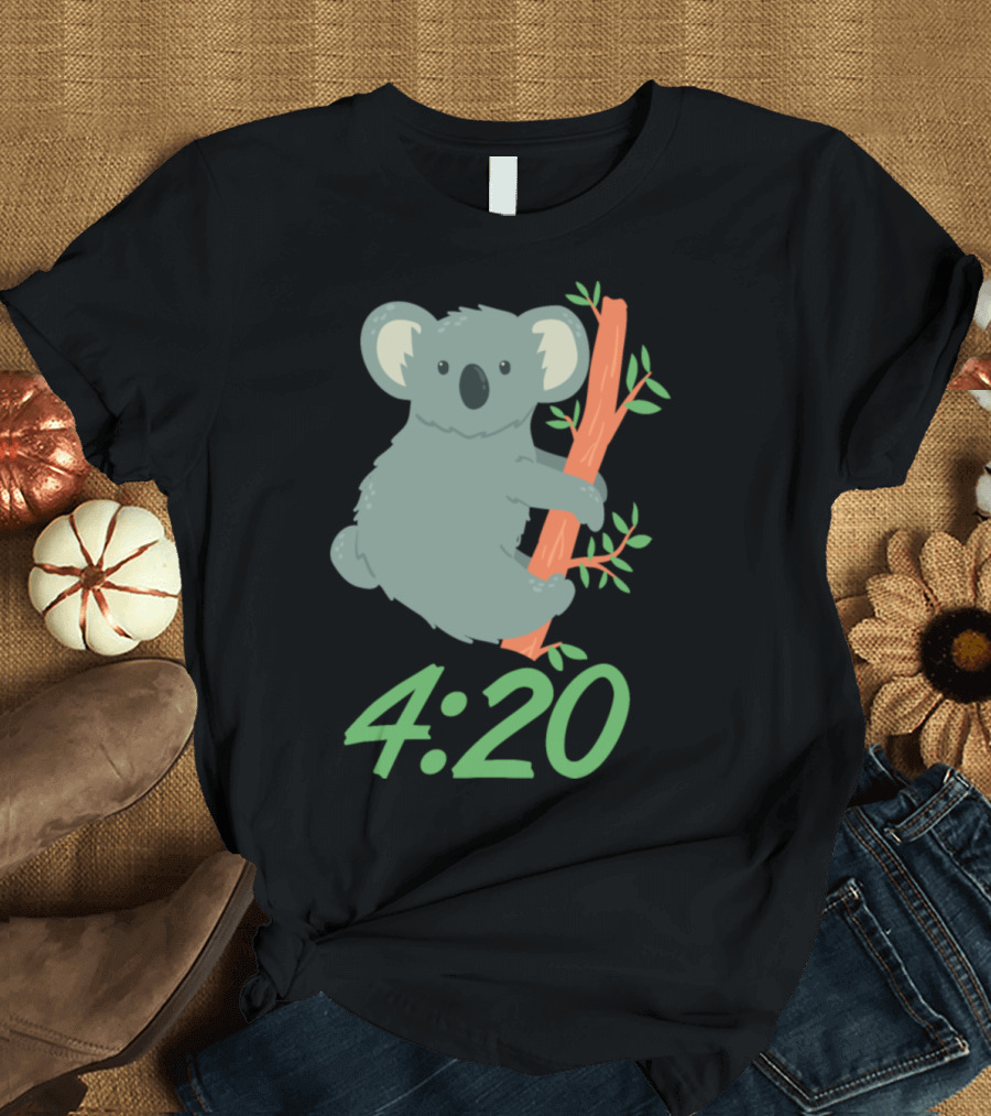 It's Always 420 Koala Tree Hugger T-Shirt