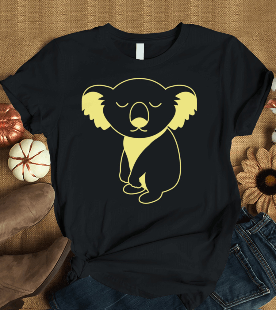 Koala Bear Mzr5o Yellow T-Shirt