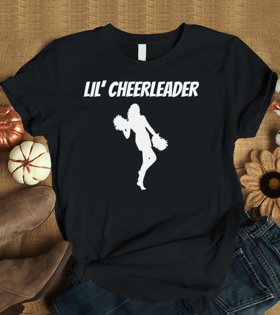 Lil Cheerleader Pom Pom T-Shirt