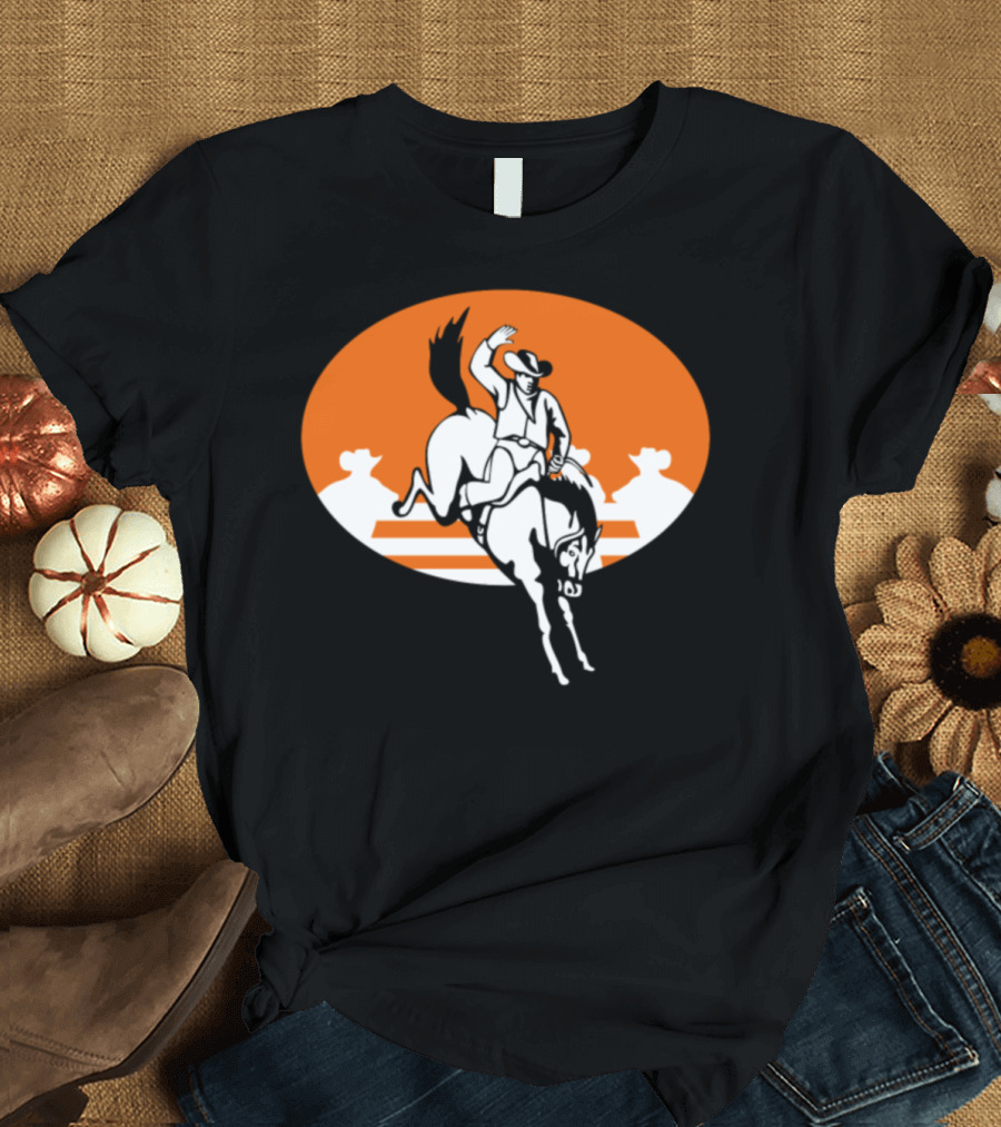 Cowboy Bucking Bronco Rodeo T-Shirt