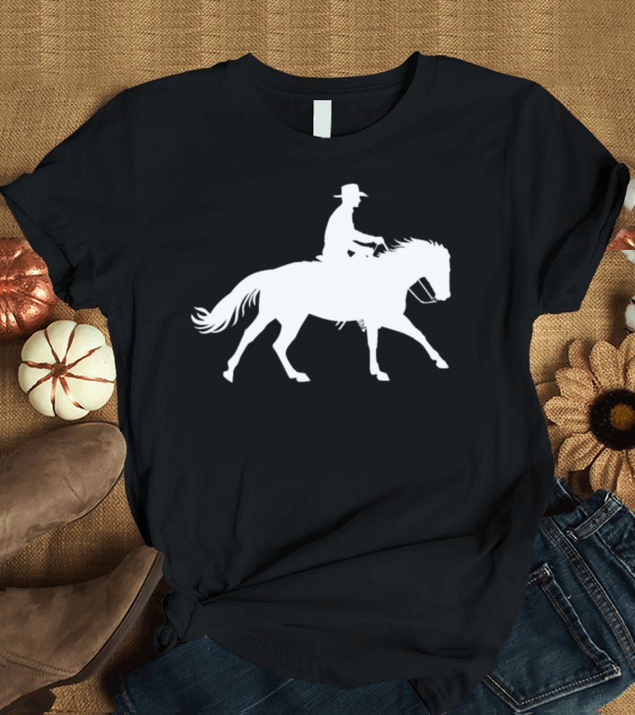 Cowboy Galloping Horse Rider T-Shirt