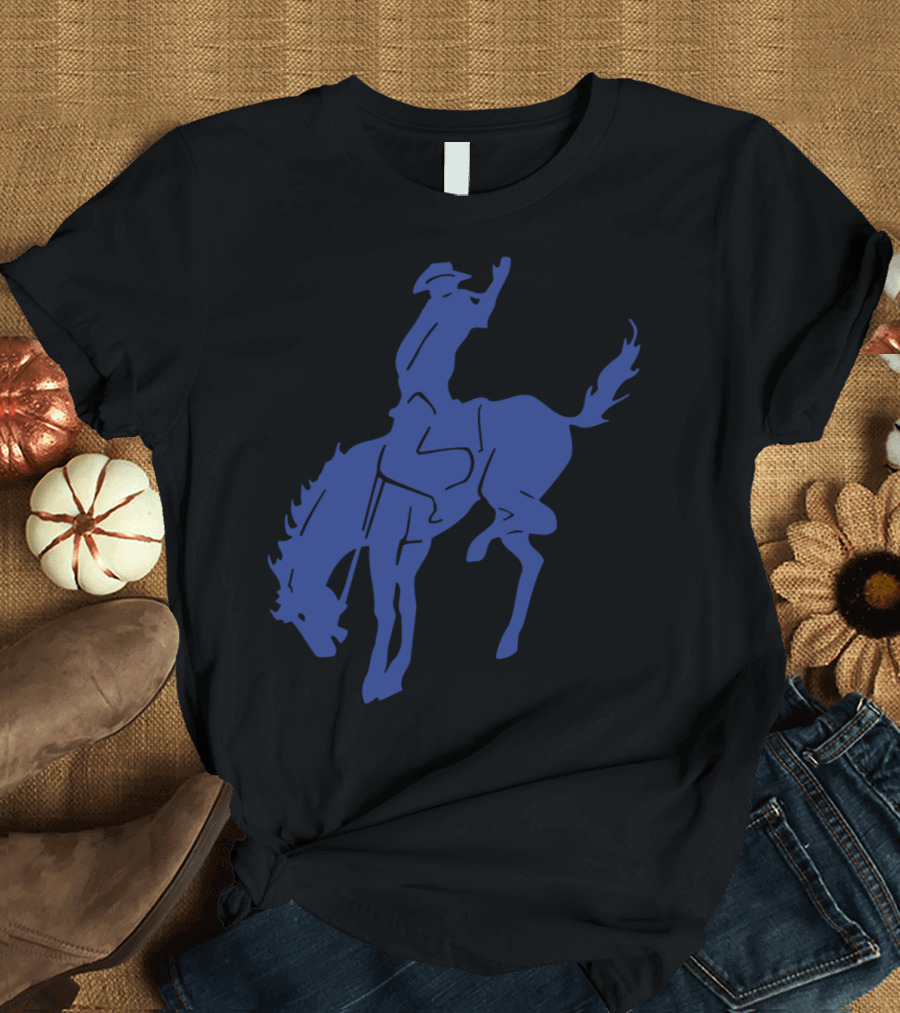 Rodeo Cowboy Horse Darr Bucking Bronco T-Shirt