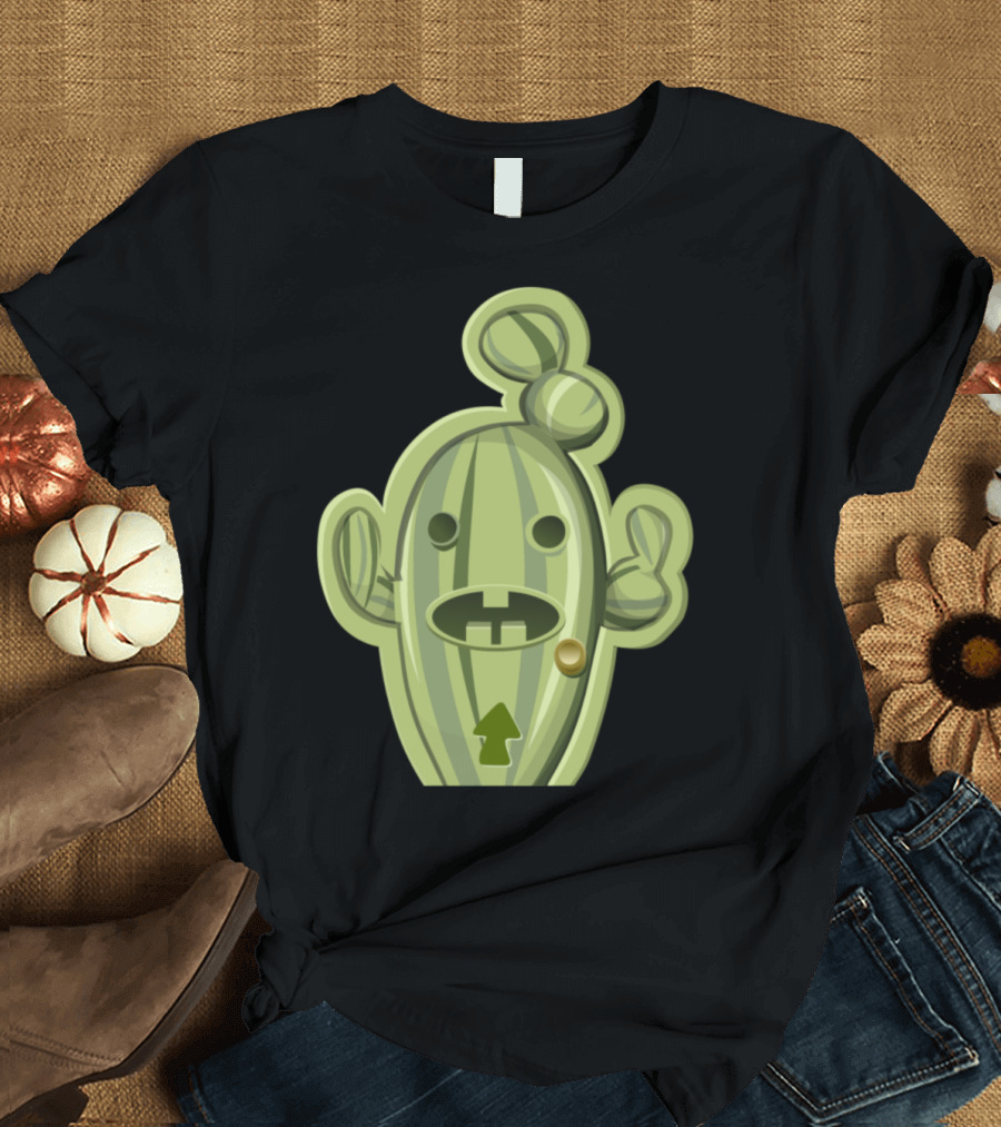 Trending Funny Cactus Babypzlnc Iconic Cute Green T-Shirt