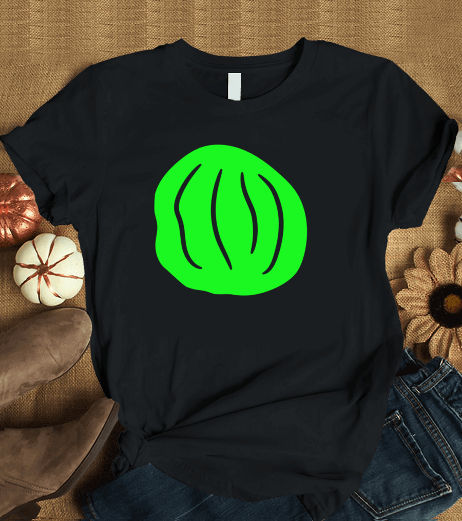 Action Ball Football Small Round Mini Sweet Green Cactus Ball T-Shirt