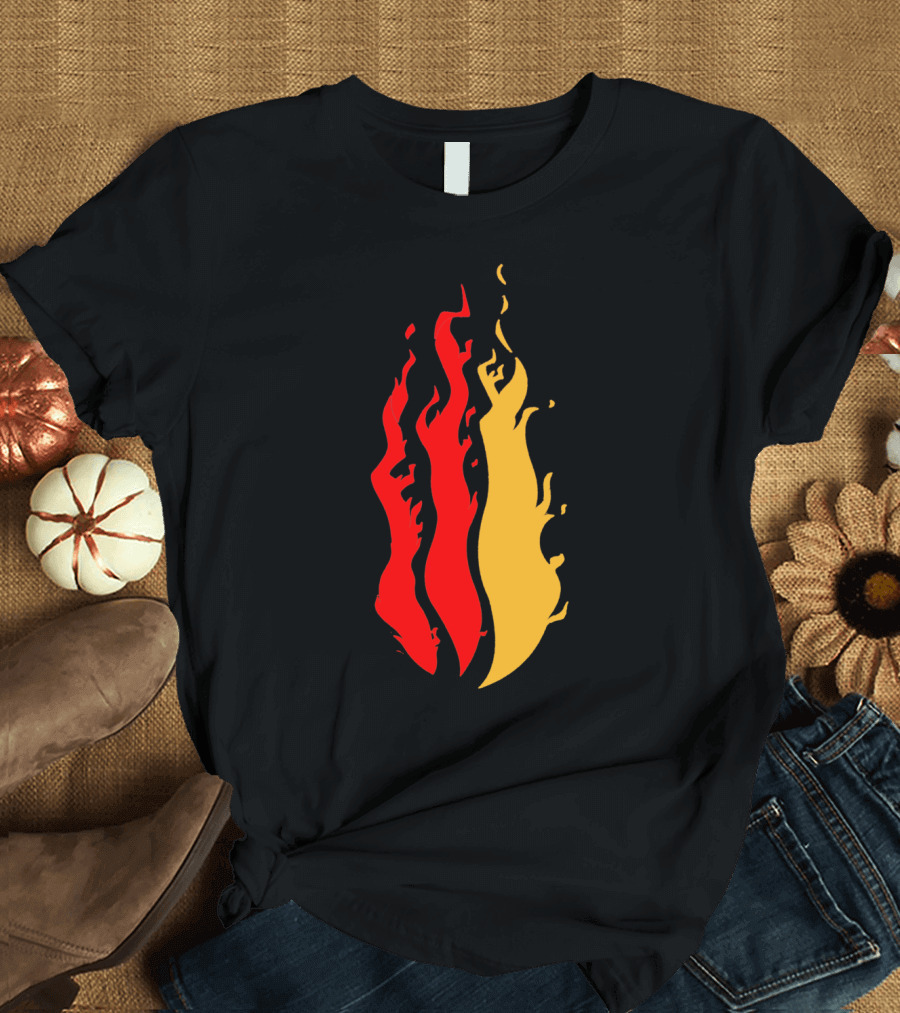 Preston Fire Logo Flame T-Shirt