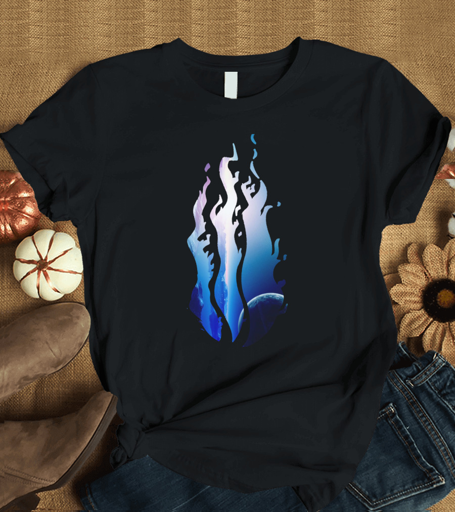 Preston The Earth Planetary Flame T-Shirt