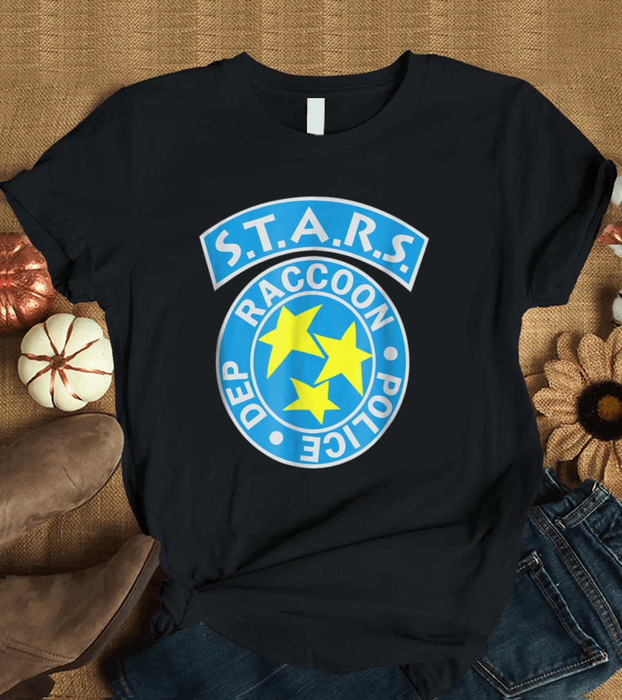 S.T.A.R.S. Raccoon Police Department Emblem Resident Evil T-Shirt