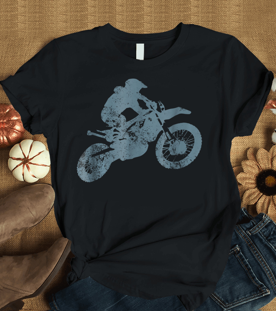 Motocross Rider Fan Jumping T-Shirt