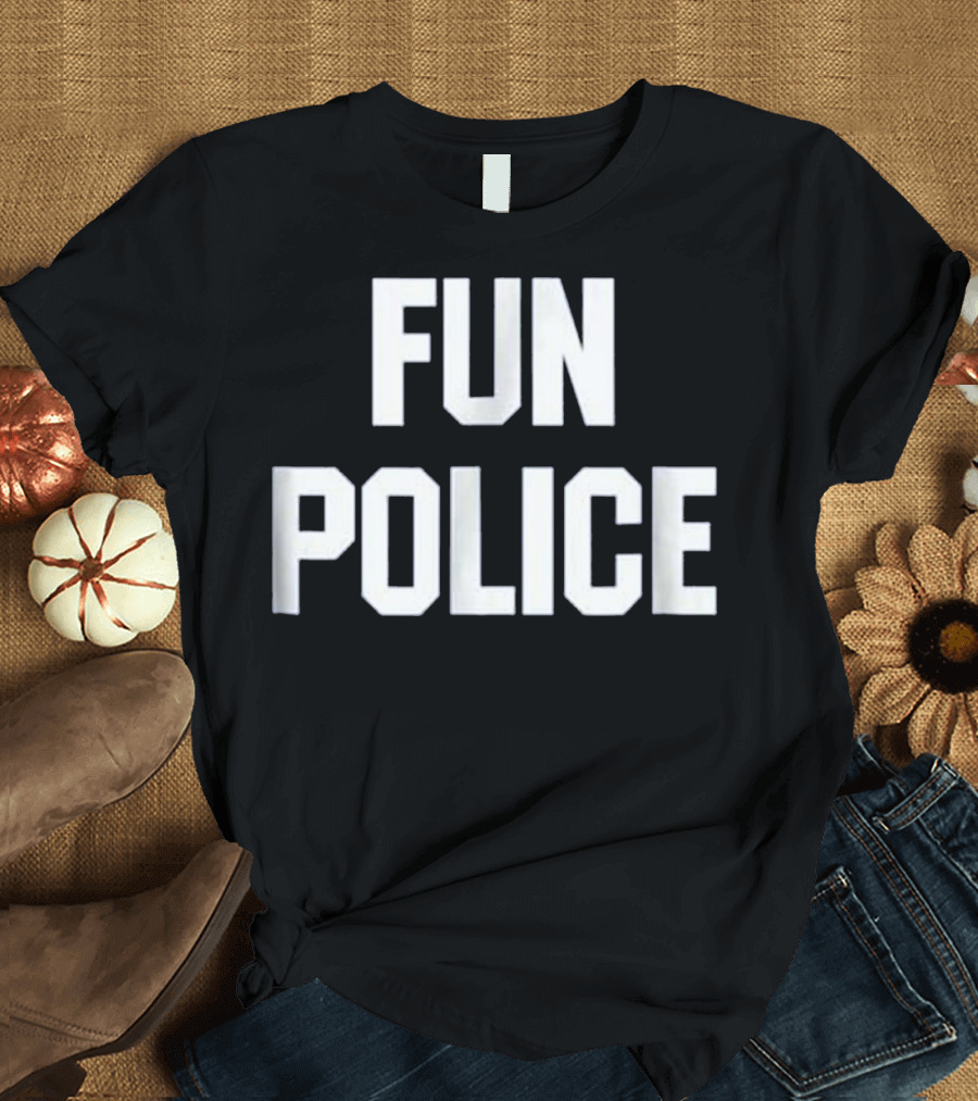 Fun Police Humor Wardrobe Wet Blanket Text T-Shirt
