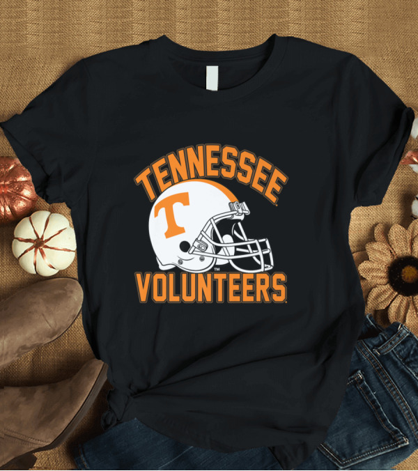 T-Shirt: Tennessee Volunteers Football Helmet Iconic T T-Shirt Tennessee Volunteers Football Helmet Iconic T T-Shirt
