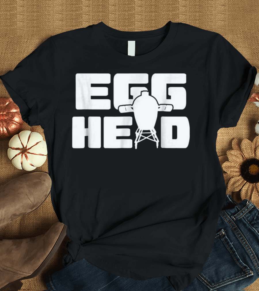 Egg Head Funny BBQ Grilling Smoking Pitmaster Egg Smo T-Shirt