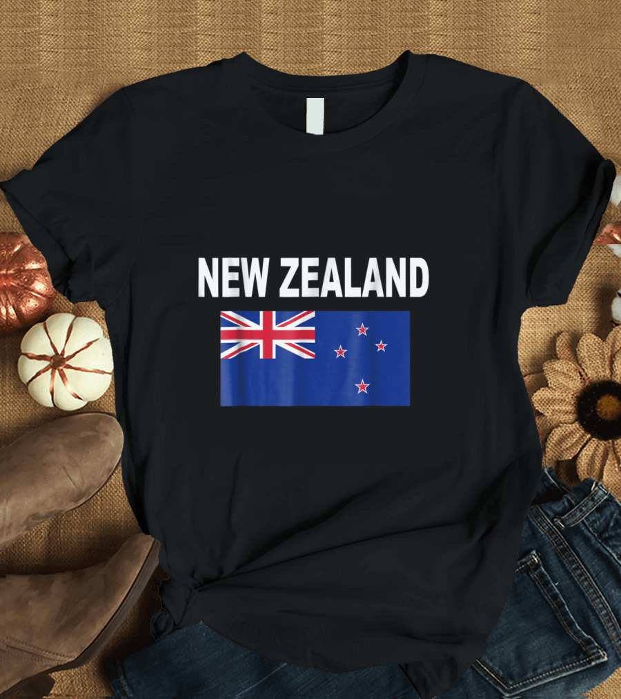 New Zealand Flag Kiwi Zealander T-Shirt