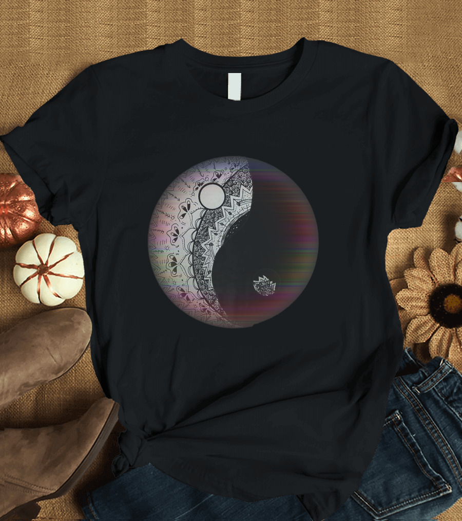 Yin Yang Mandala Yoga Tai Chi Zen Balance T-Shirt