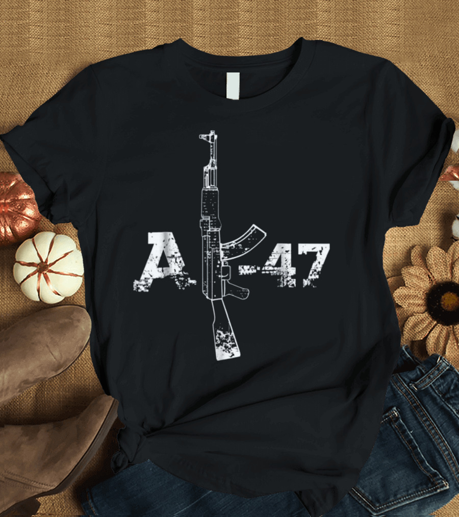 AK47 A-47 Gun T-Shirt