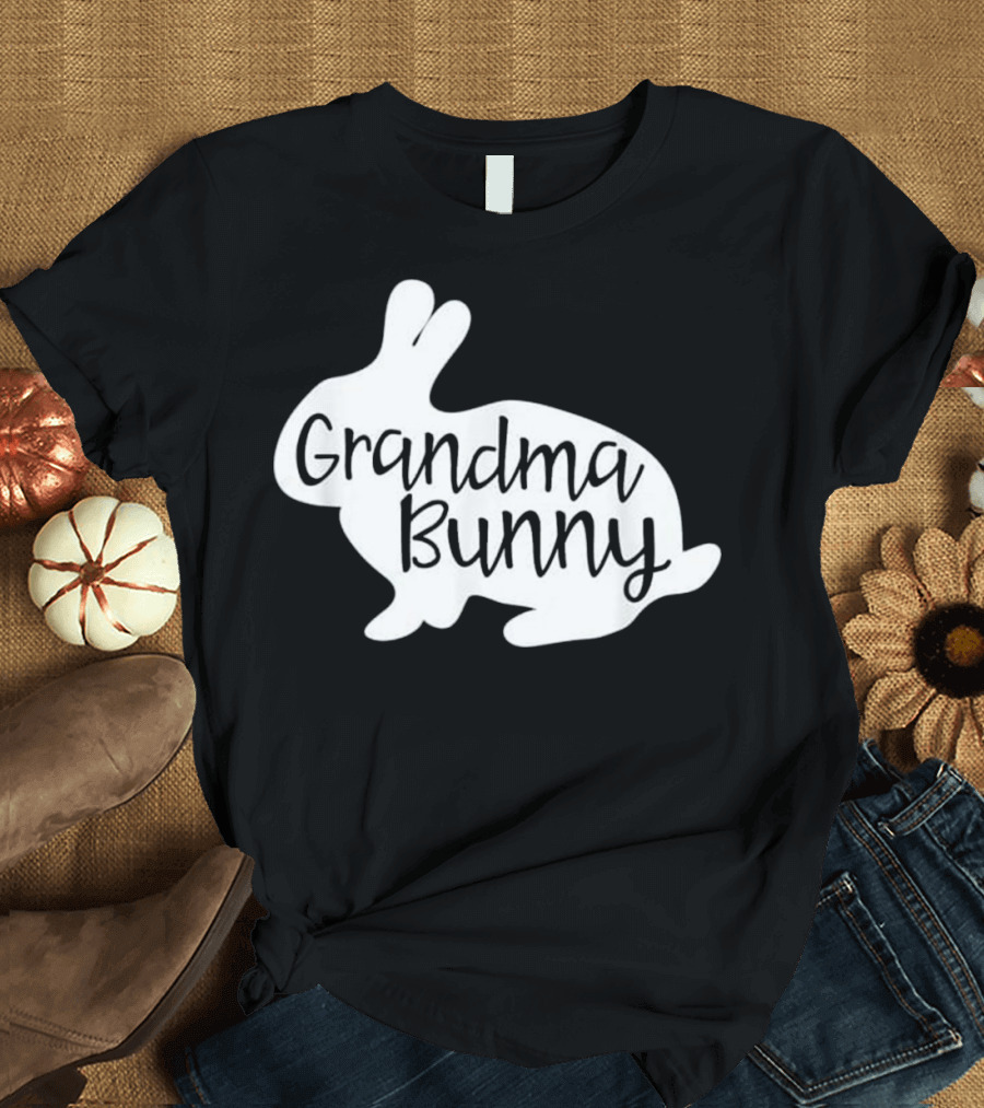 Grandma Bunny Cute Rabbit Easter T-Shirt