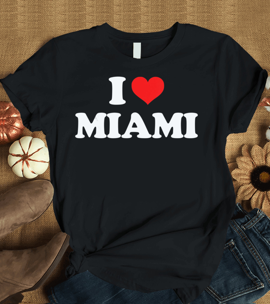 I Love Heart Miami T-Shirt