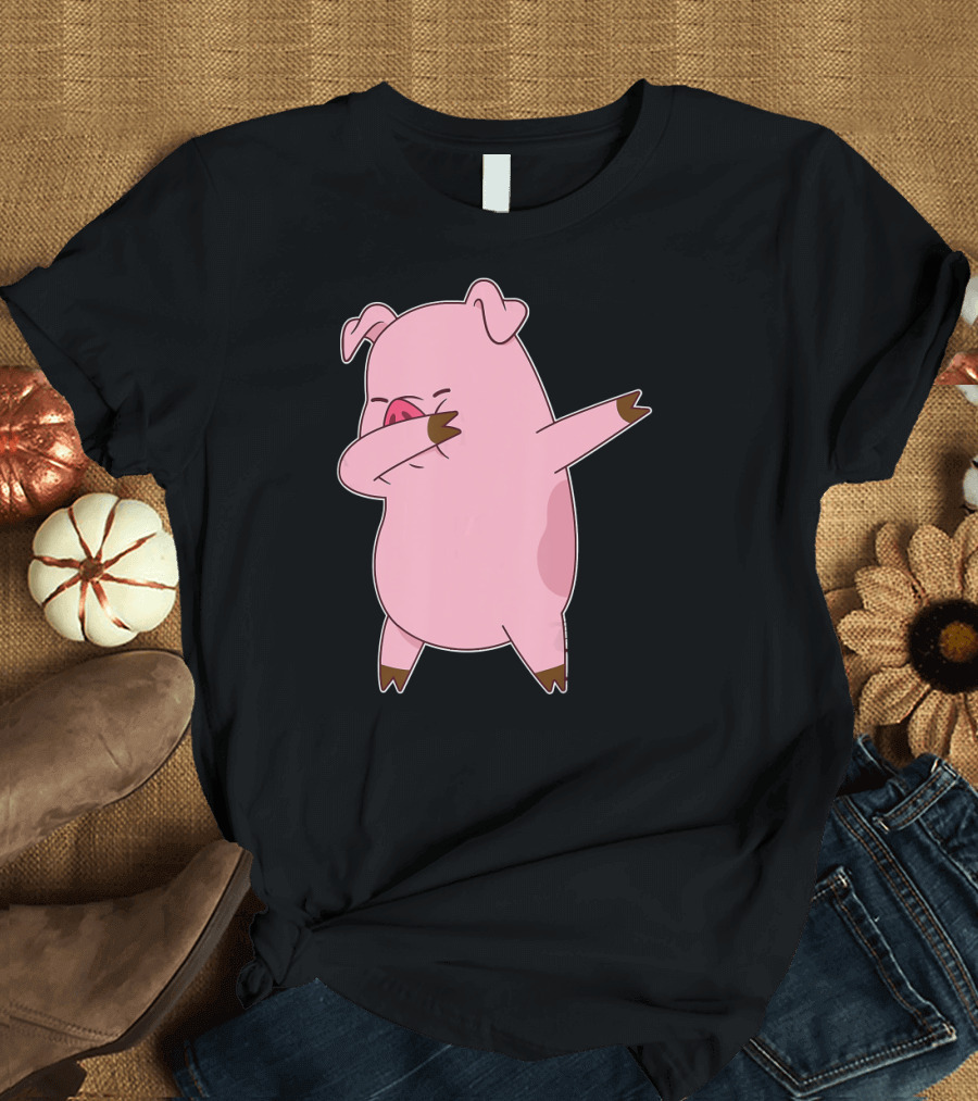 Funny Pig Dabbing Dance Dab Novelty T-Shirt