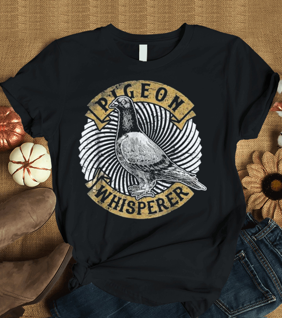 Pigeon Whisperer Spiral Vintage T-Shirt