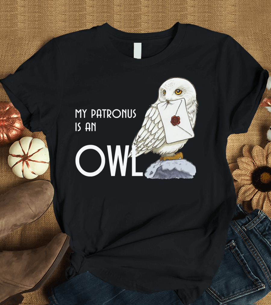 My Patronus Is An Owl Harry Pot Animals Owl Post T-Shirt