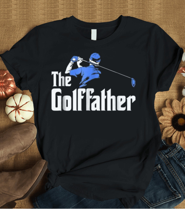 T-Shirt: The Golf Father Funny Golf Vintage Swing T-Shirt The Golf Father Funny Golf Vintage Swing T-Shirt