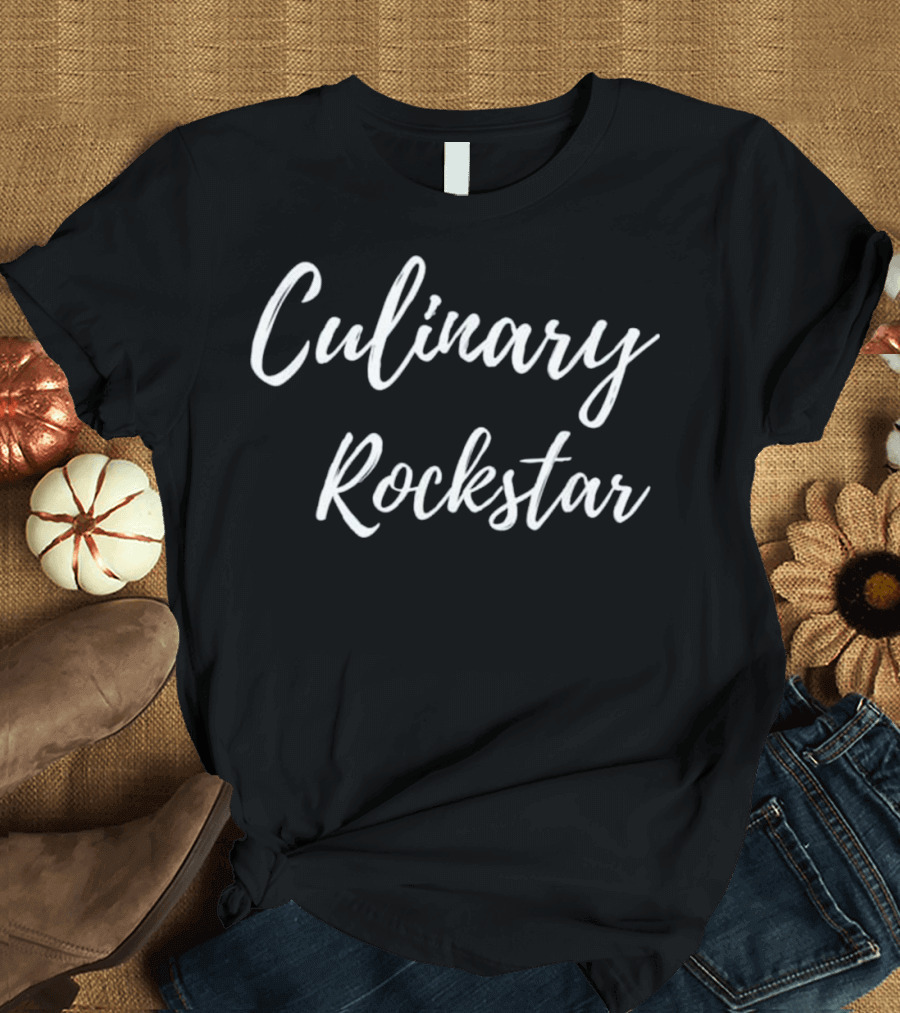 Culinary Rockstar Funny Cute Chef T-Shirt