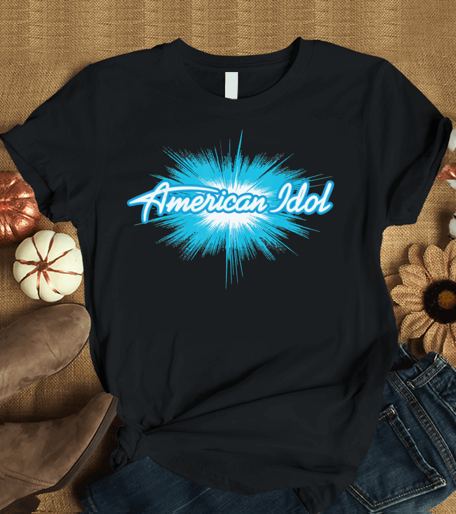 American Idol Blue Burst T-Shirt