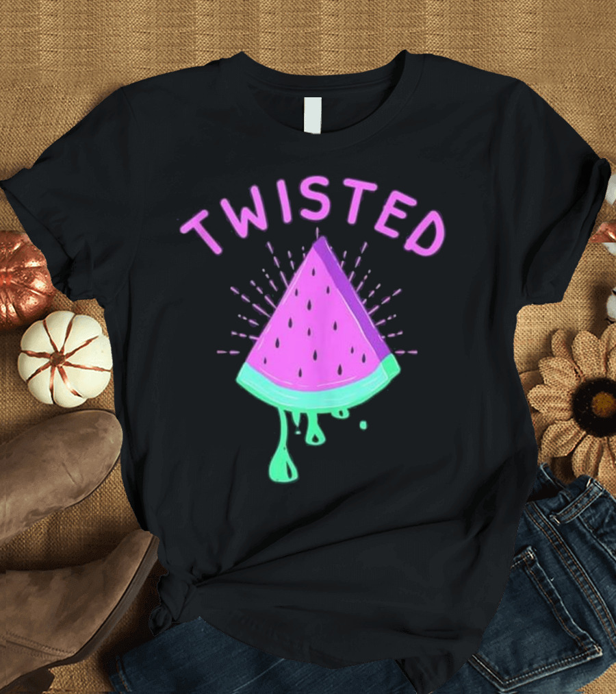 Twisted EDM Techno Melon Rave Music T-Shirt