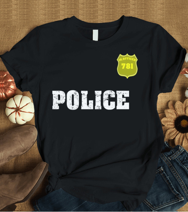 T-Shirt: Police Officer Halloween Jr.Officer 781 T-Shirt Police Officer Halloween Jr.Officer 781 T-Shirt