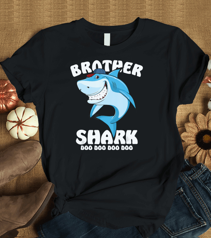 Brother Shark Doo Doo Doo Doo Matching Family T-Shirt