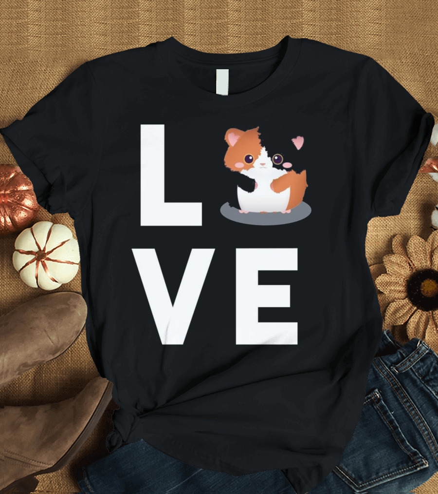 Love Cute Guinea Pig I Love Guinea Pig T-Shirt