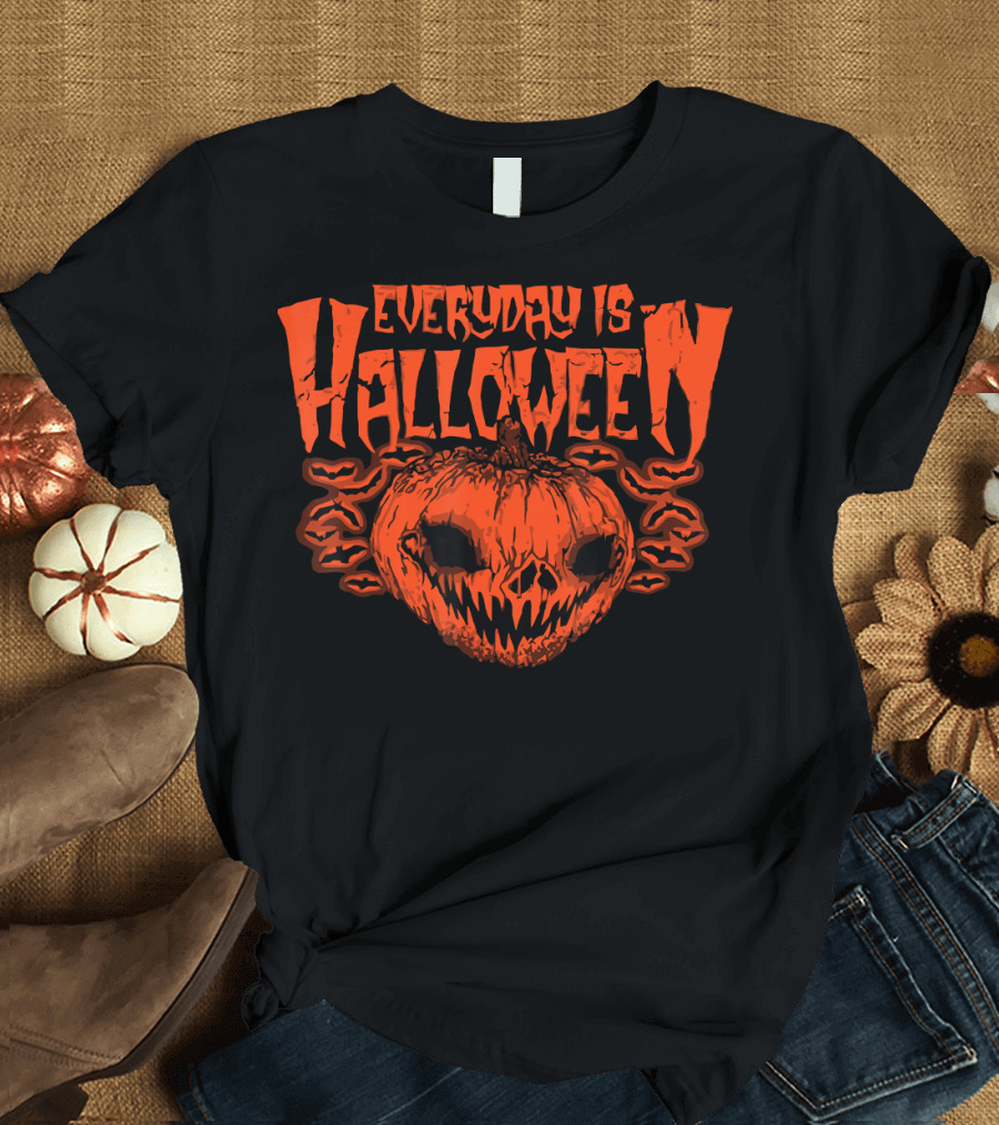 Everyday Is Halloween Pumpkin Horror Hallow T-Shirt