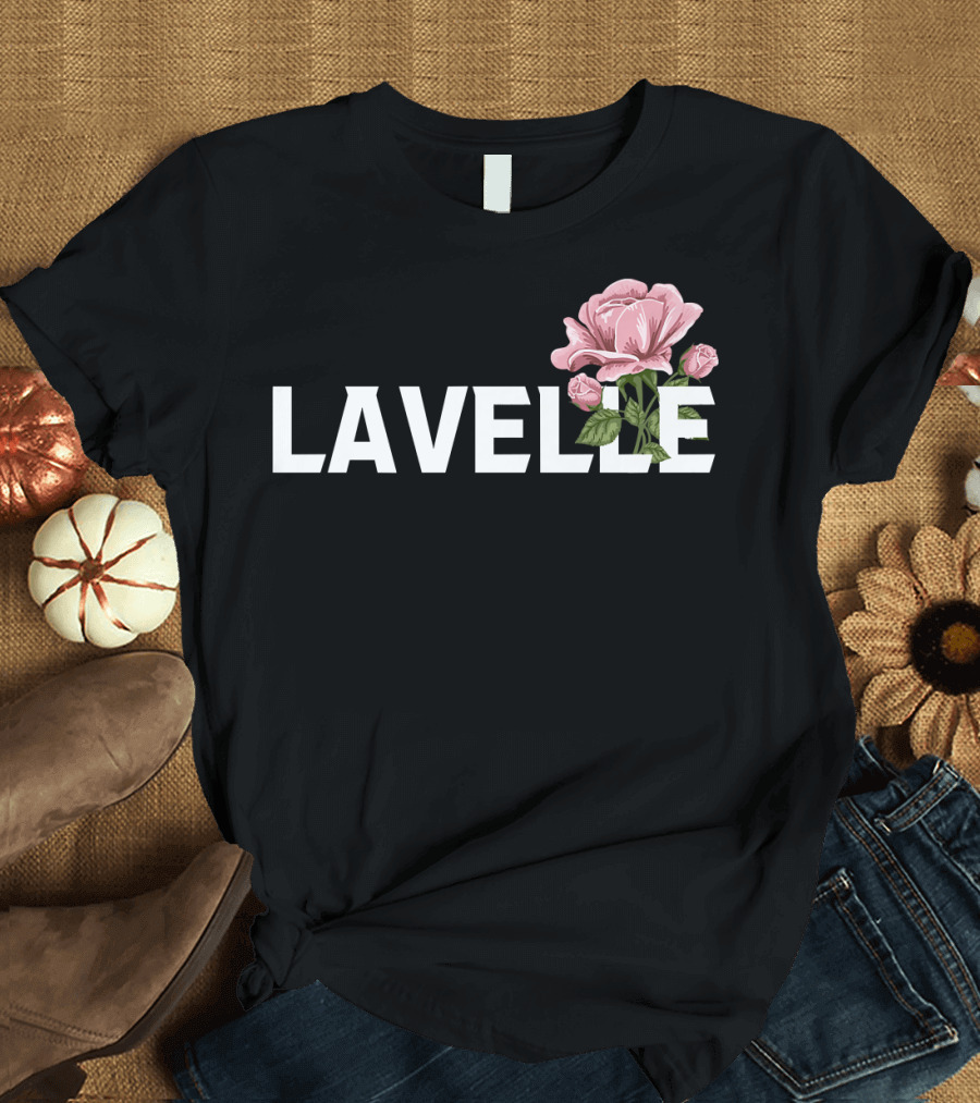 Lavelle Rose Floral Print Premium T-Shirt