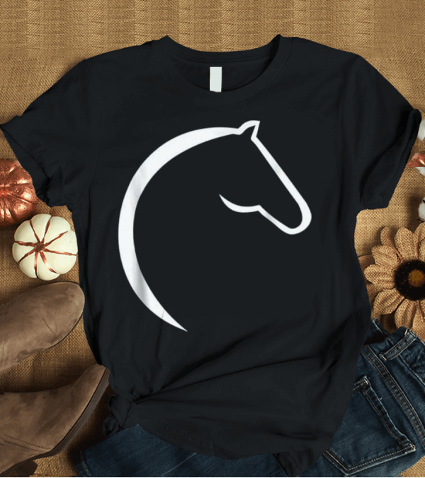 T-Shirt: Horse Head Outline T-Shirt Horse Head Outline T-Shirt