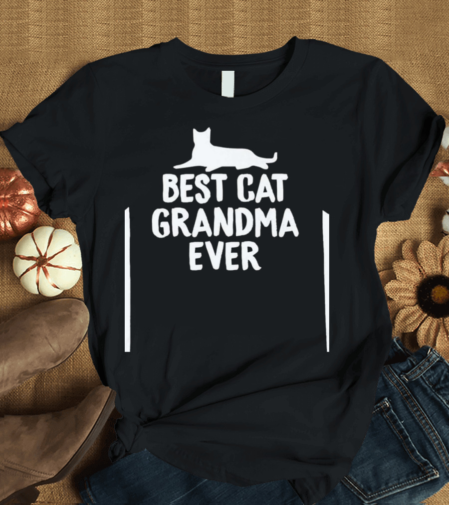 Best Cat Grandma Ever Cats Tees Gran T-Shirt