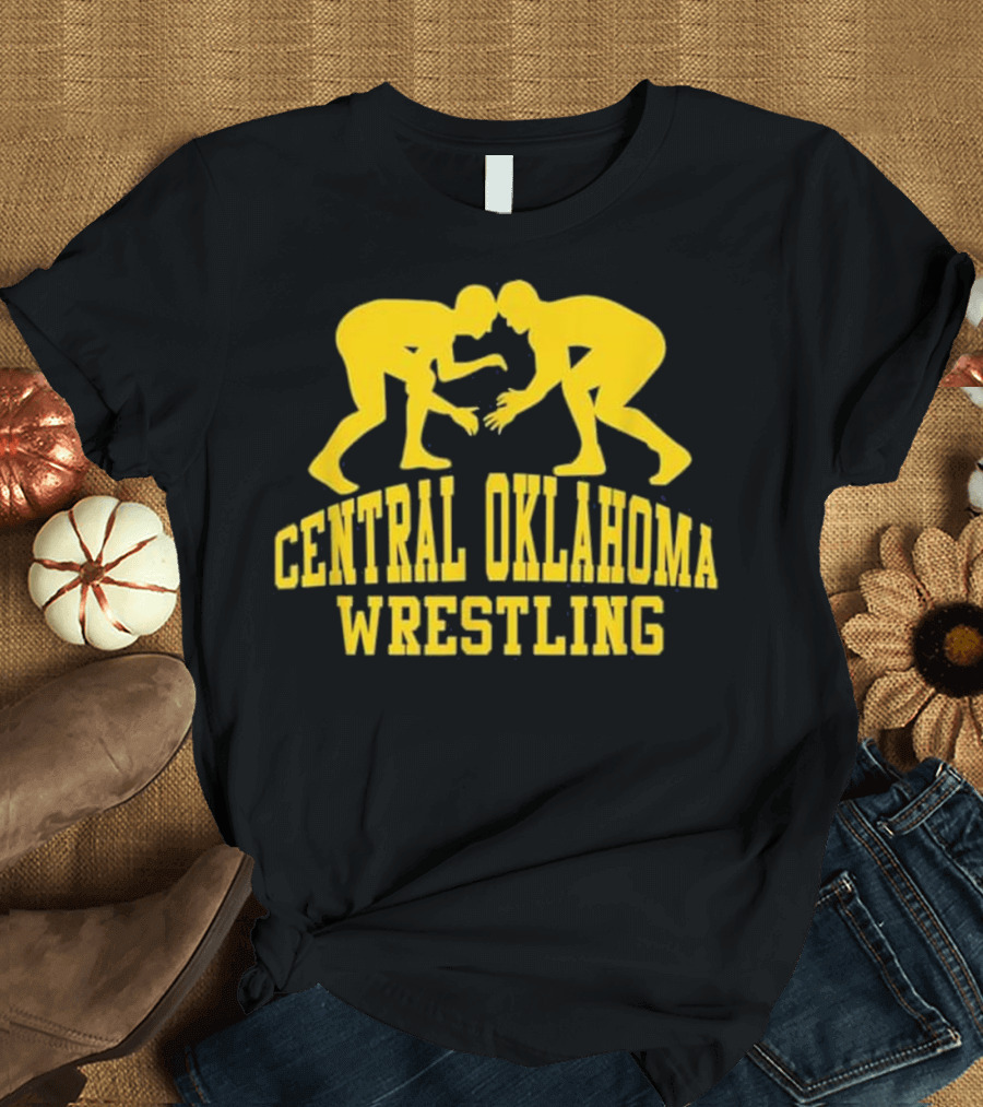 Central Oklahoma Wrestling Team Logo Iconic T-Shirt
