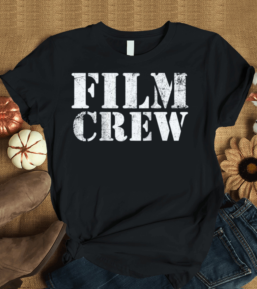 Film Crew Back Only T-Shirt for Shooting Professionals T-Shirt