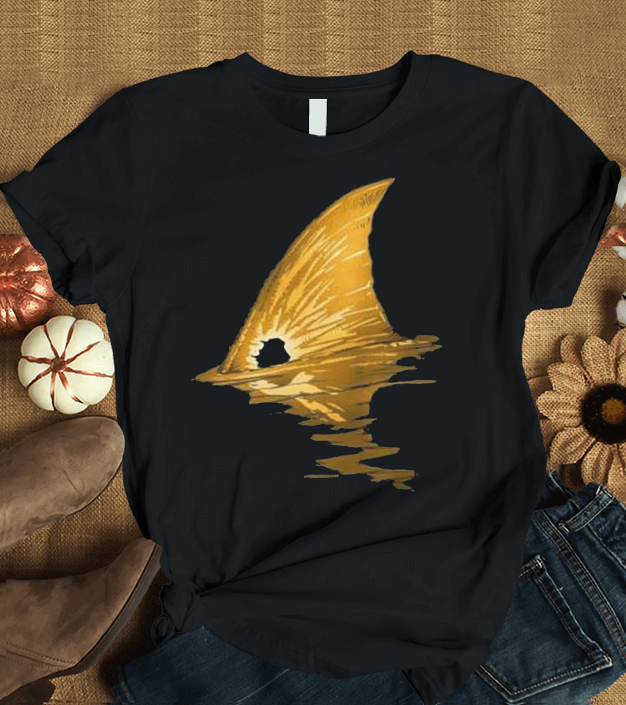 BACK PRINT Tailing Redfish Red Drum Fis Classic Fish Fin T-Shirt