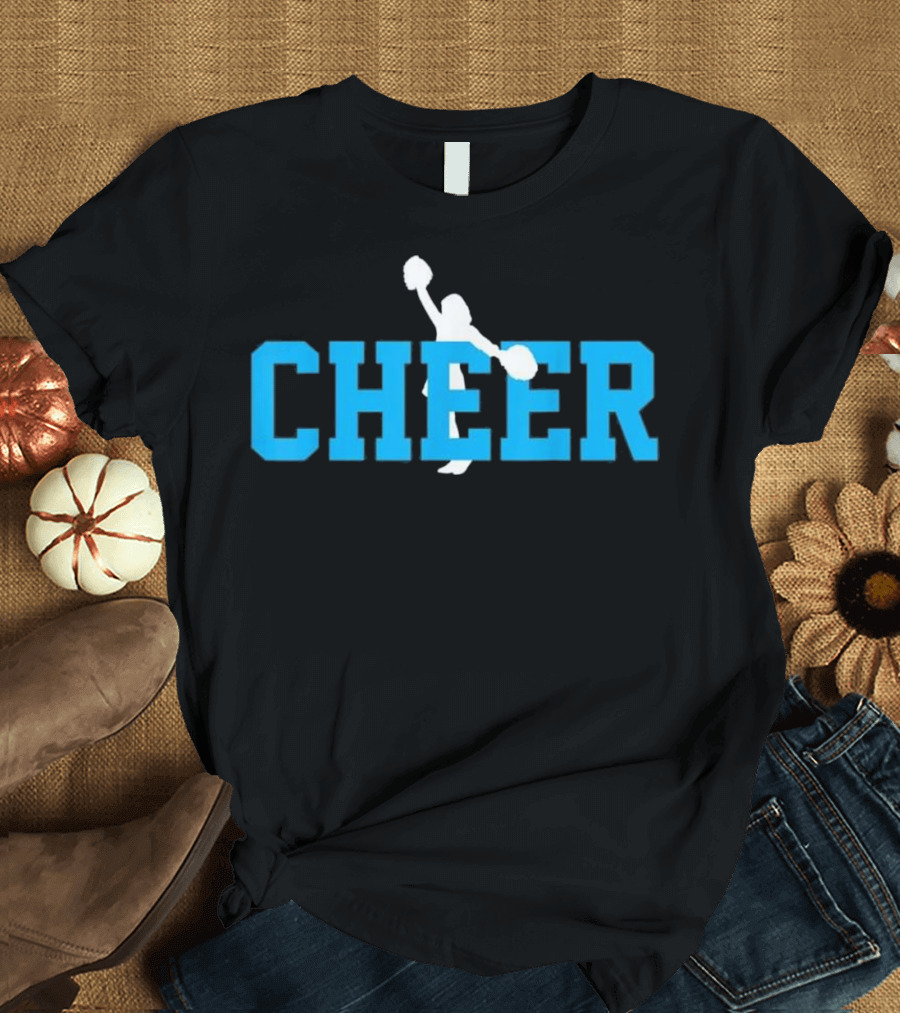 Cheer Squad Cheerleading Enthusiast Pom Poms T-Shirt