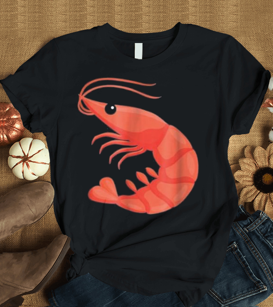 Shrimp Costume Brine Prawn Lobster Crab She Shrimp T-Shirt