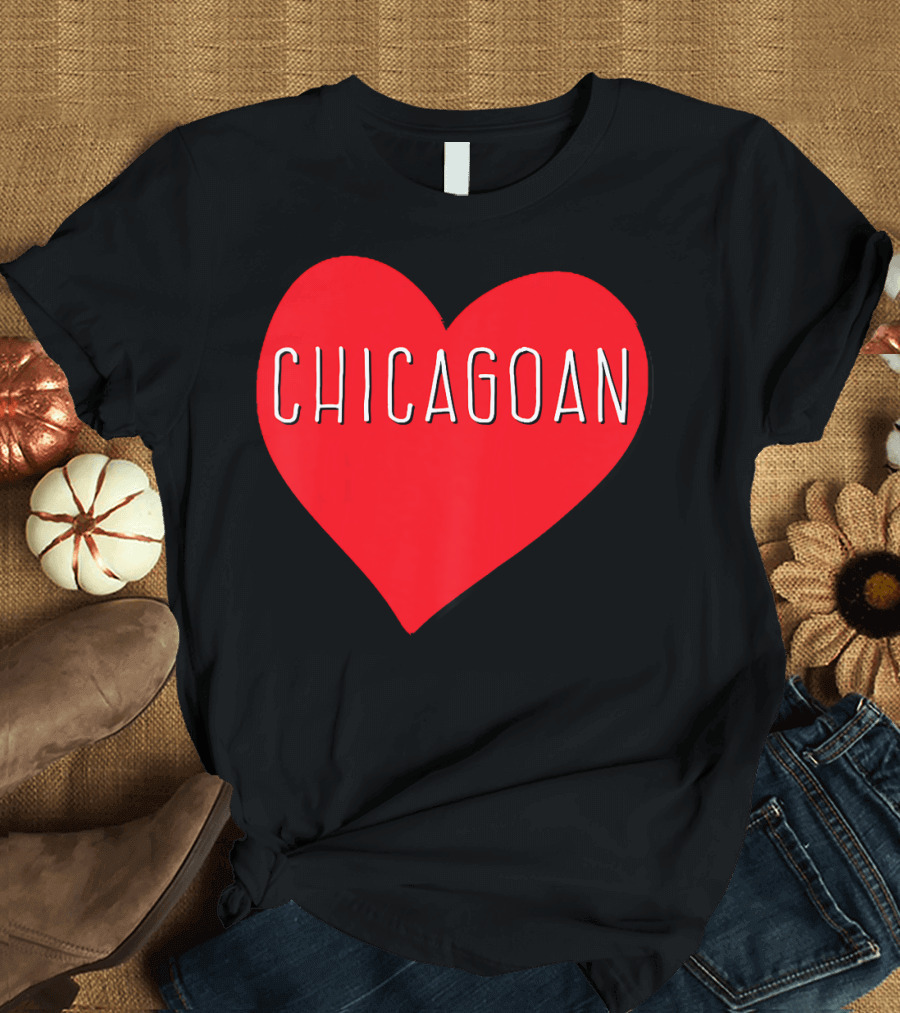 Chicagoan Heart T-Shirt