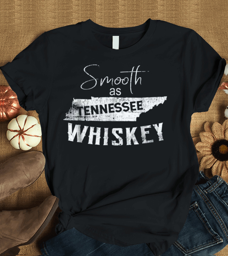 Smooth as Tennessee Whiskey State Vinta T-Shirt
