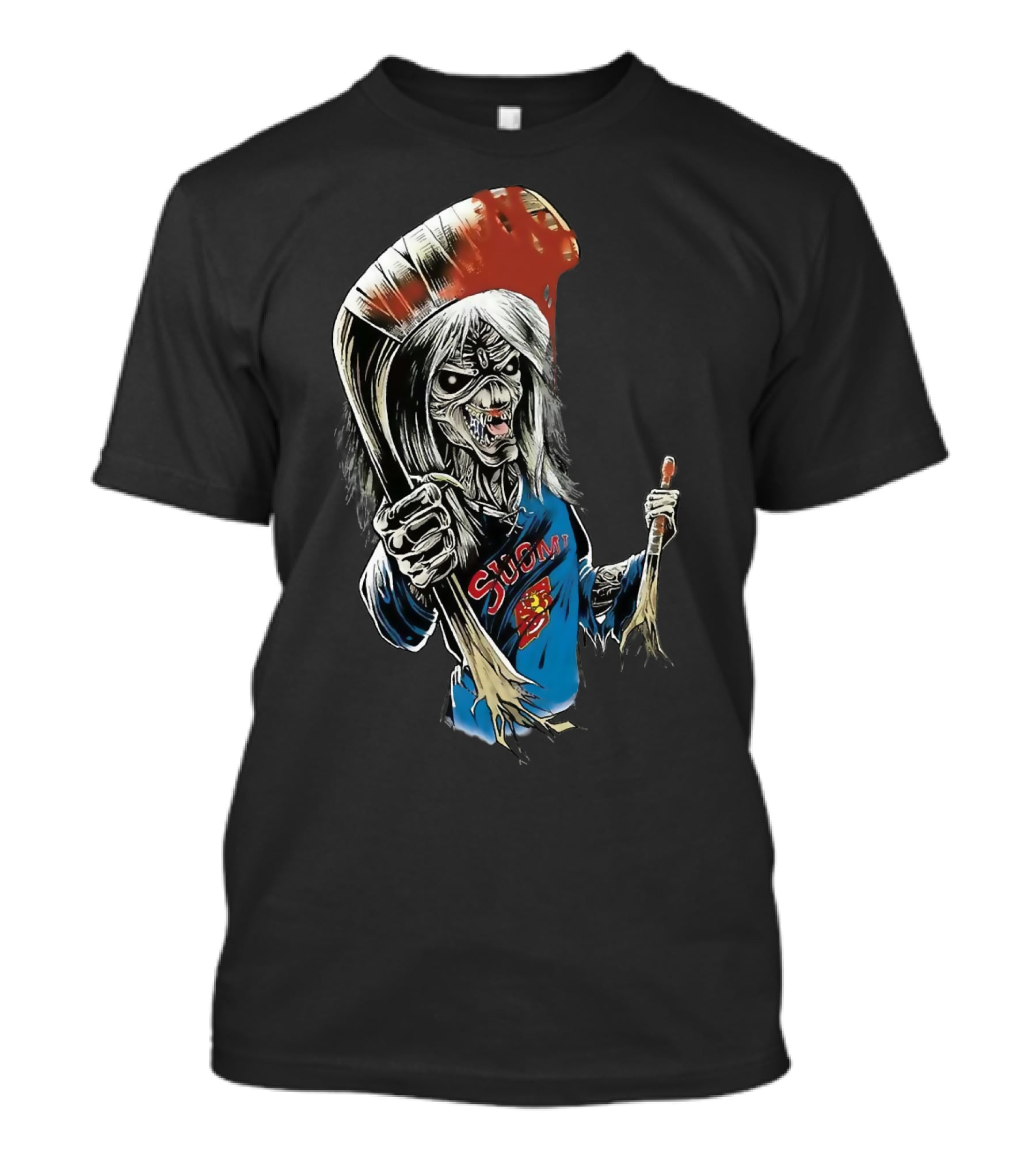 Suomi Ir 54 Hockey Zombie T-Shirt