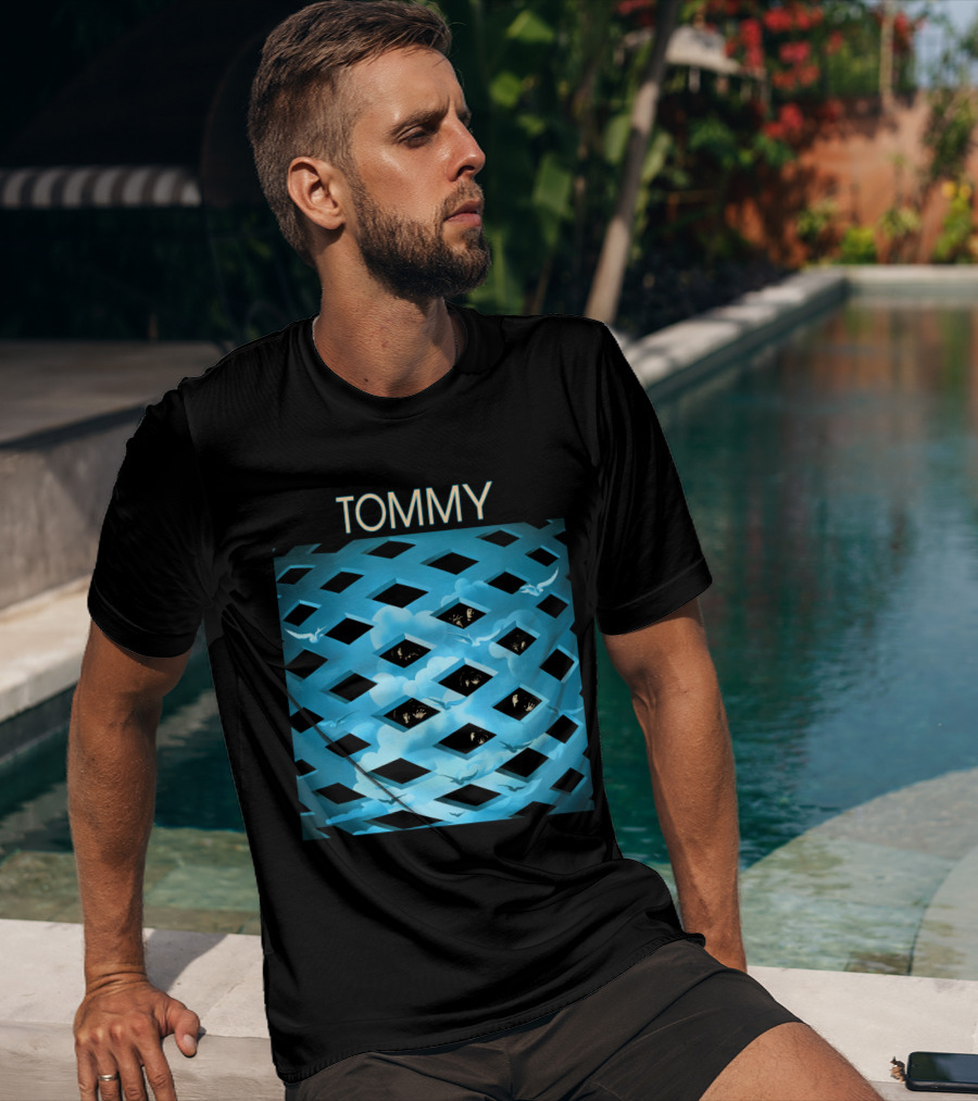 Tommy The Who Rock Opera Album Art Clouds And Sky T-Shirt