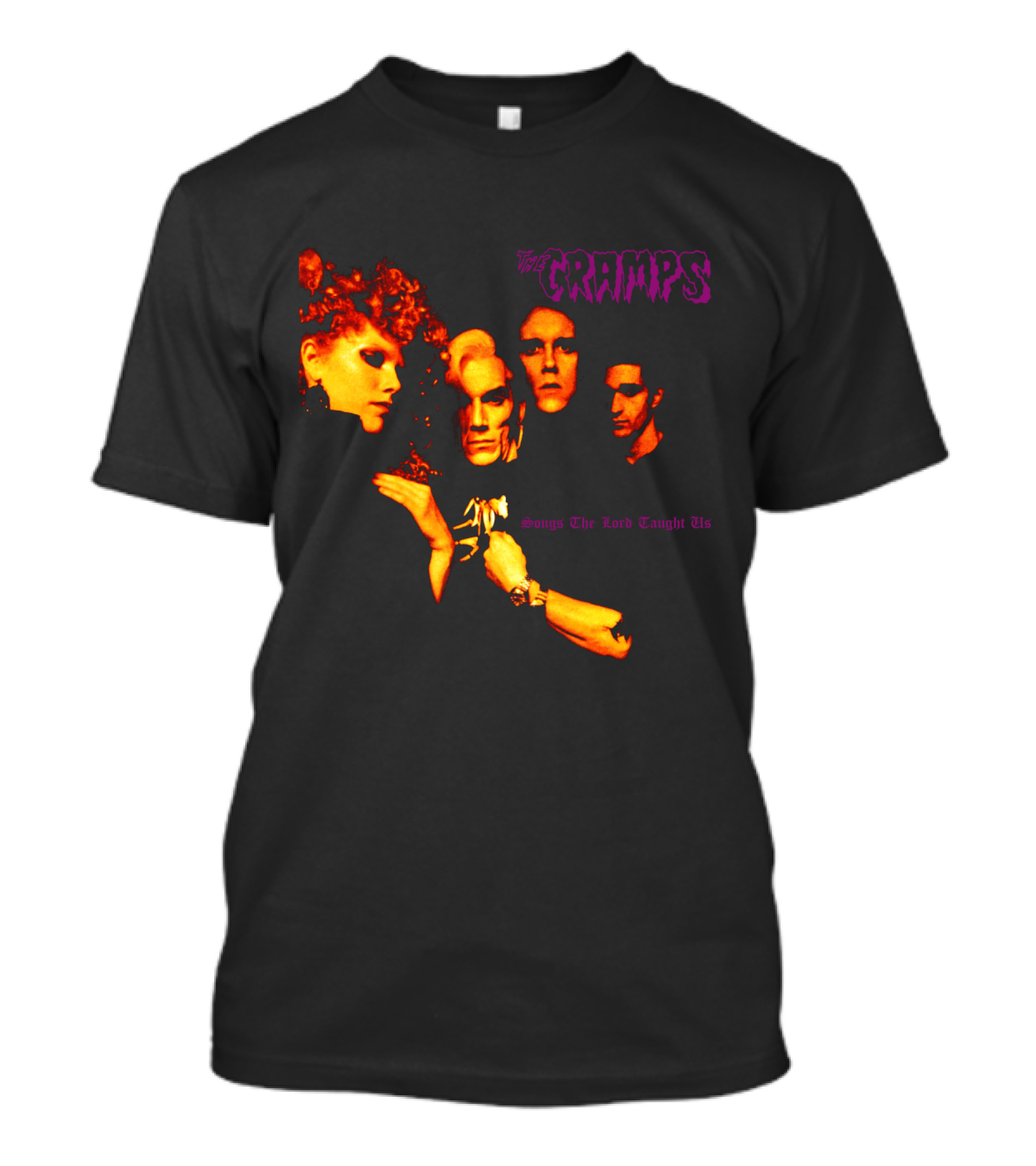 The Cramps Songs The Lord Taught Us Album Cover Tcr T-Shirt