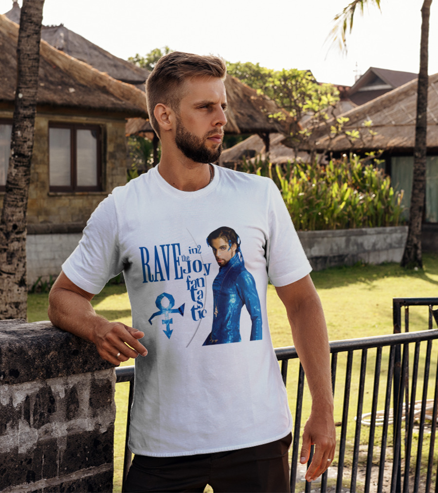 Rave Un2 The Joy Fantastic Prince Symbol Blue Outfit T-Shirt