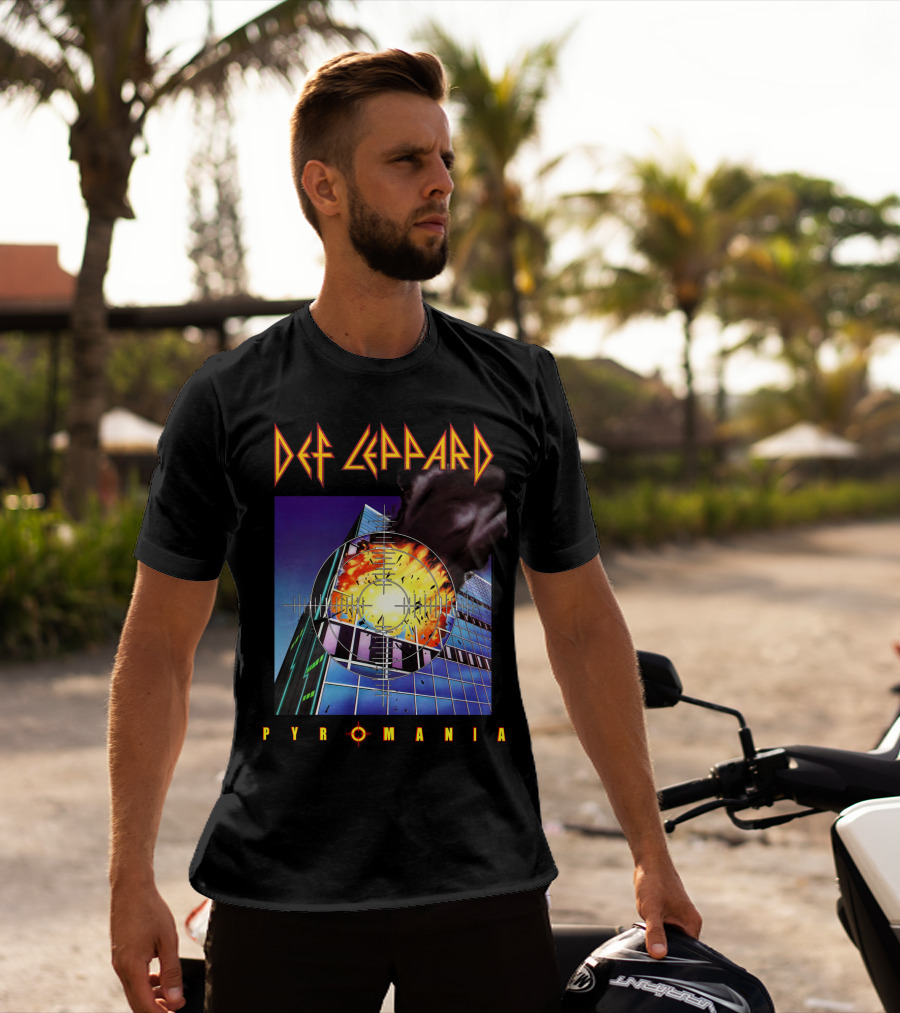 Def Leppard Pyromania Explosion T-Shirt