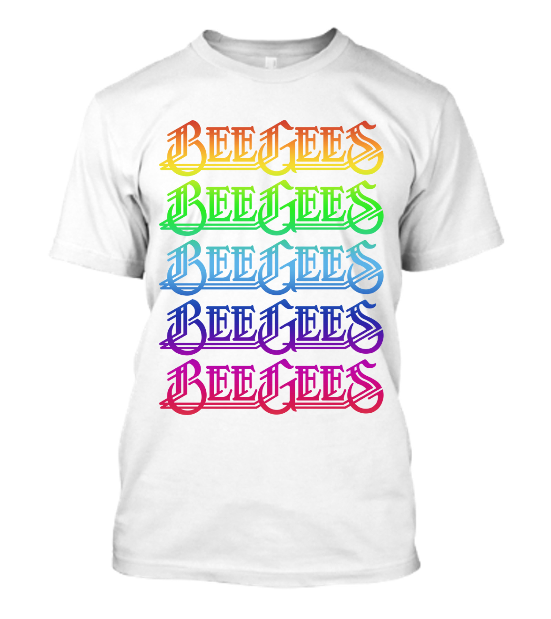 Bee Gees Rainbow T-Shirt